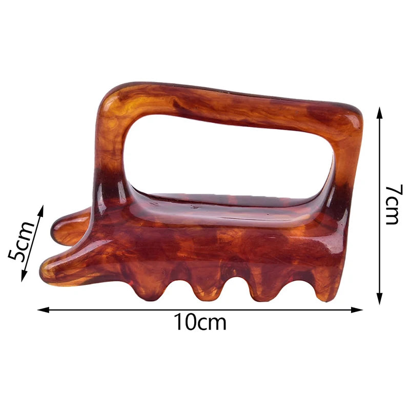 1 PC Beeswax Body Spine & Cervical Scraping Tool – Physical SPA Massager for Blood Circulation - Image 6