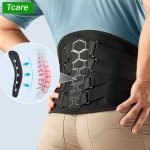Back Brace for Lower Back Pain – Lightweight Lumbar Support Belt with Soft Pad for Sciatica, Herniated Disc & Scoliosis