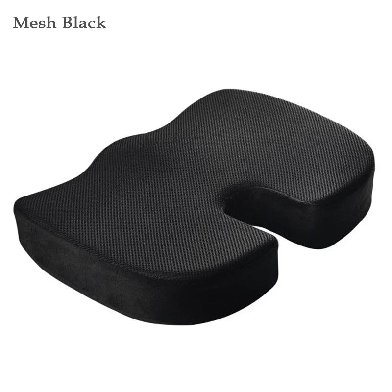 Coccyx Cushion Set – Orthopedic Memory Foam Seat & Back Support for Car, Office & Home - Image 16