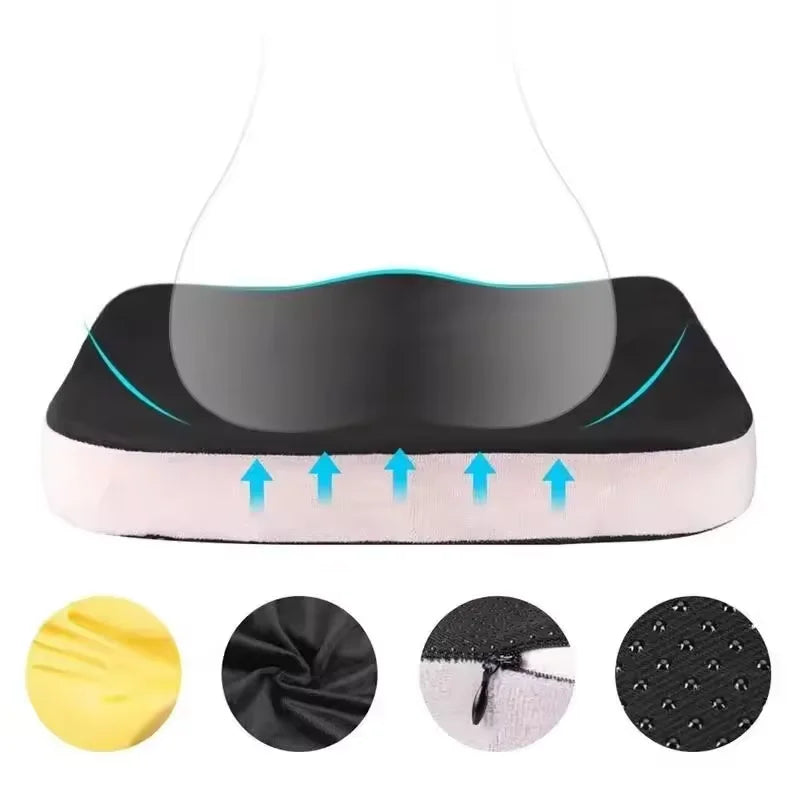 Coccyx Memory Foam Cushion – Tailbone & Sciatica Pain Relief - Image 5