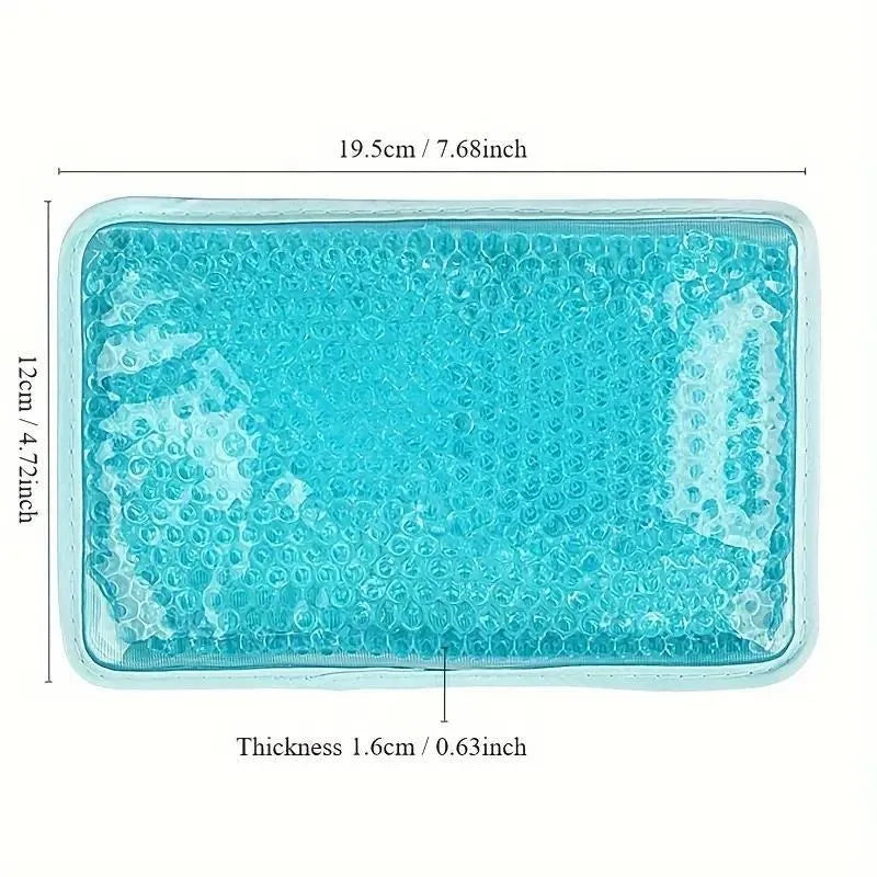 Double-Sided Pillow Gel Bag – Hot & Cold Compress with Strap, Handheld Ice & Heating Pack - Image 2