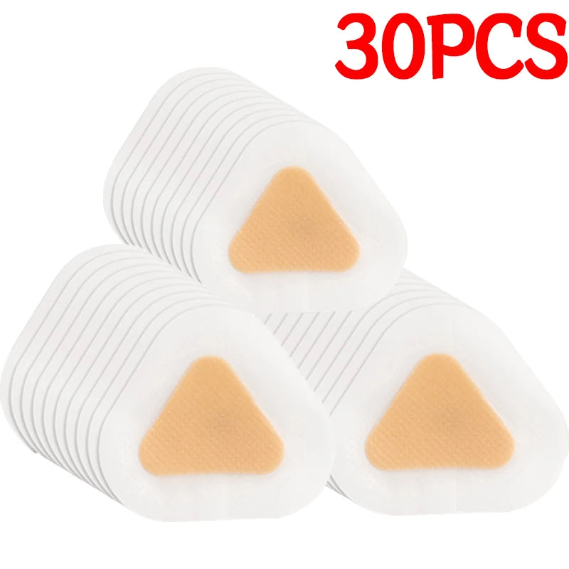 100PCS Pain Relief Gel Heel Protectors – Hydrocolloid Adhesive Blister Pads for Foot Care - Image 13
