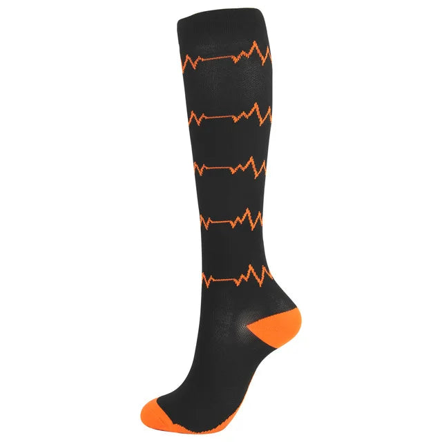 49 Styles Sports Compression Socks – Unisex Running, Cycling & Travel Support Socks - Image 14