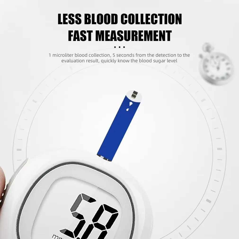 50PCS Blood Glucose Test Strips & Lancets – Compatible with G-425 & G-427B Glucose Meters - Image 2