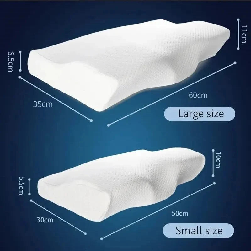 Butterfly-Shaped Memory Foam Orthopedic Pillow - Image 6