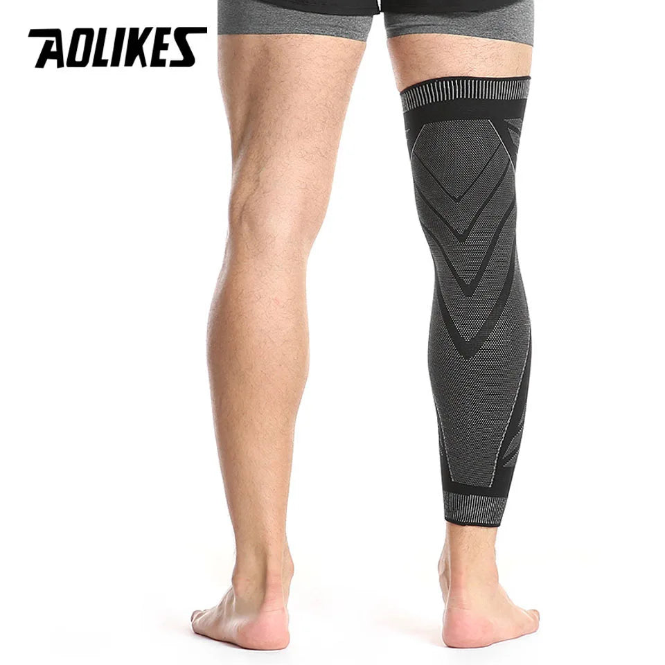 AOLIKES Long Leg Compression Sleeves – Full Knee Support for Sports & Pain Relief - Image 6