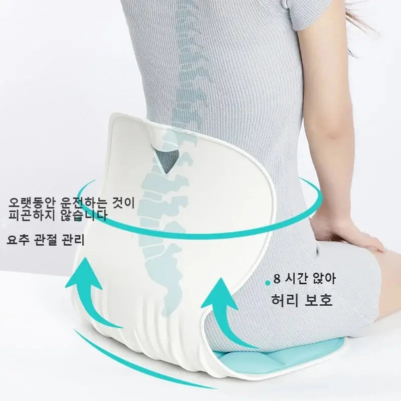 Adult Sitting Posture Correction Chair – Waist Support Cushion for Office & Long Sitting - Image 2