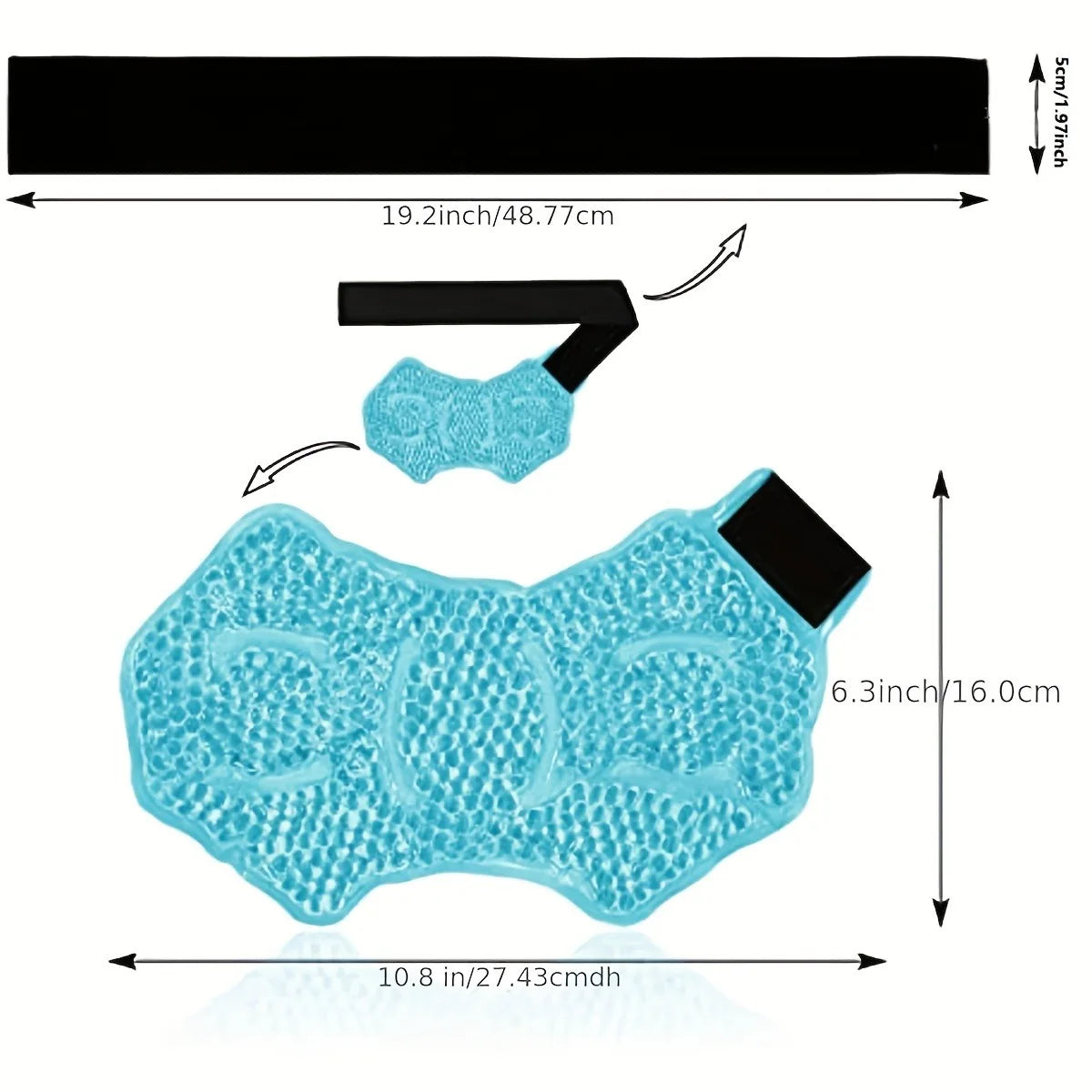 Ankle/Sports Foot Ice Pack β Hot & Cold Gel Pack with Adjustable Stand π - Image 2