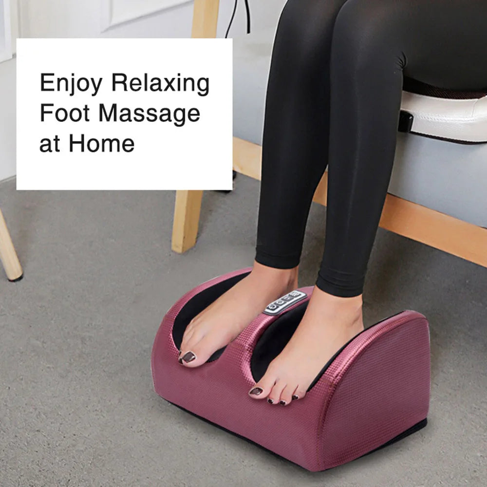 Electric Foot Massager – Heating Therapy Shiatsu Kneading Roller for Muscle Relaxation & Pain Relief - Image 2