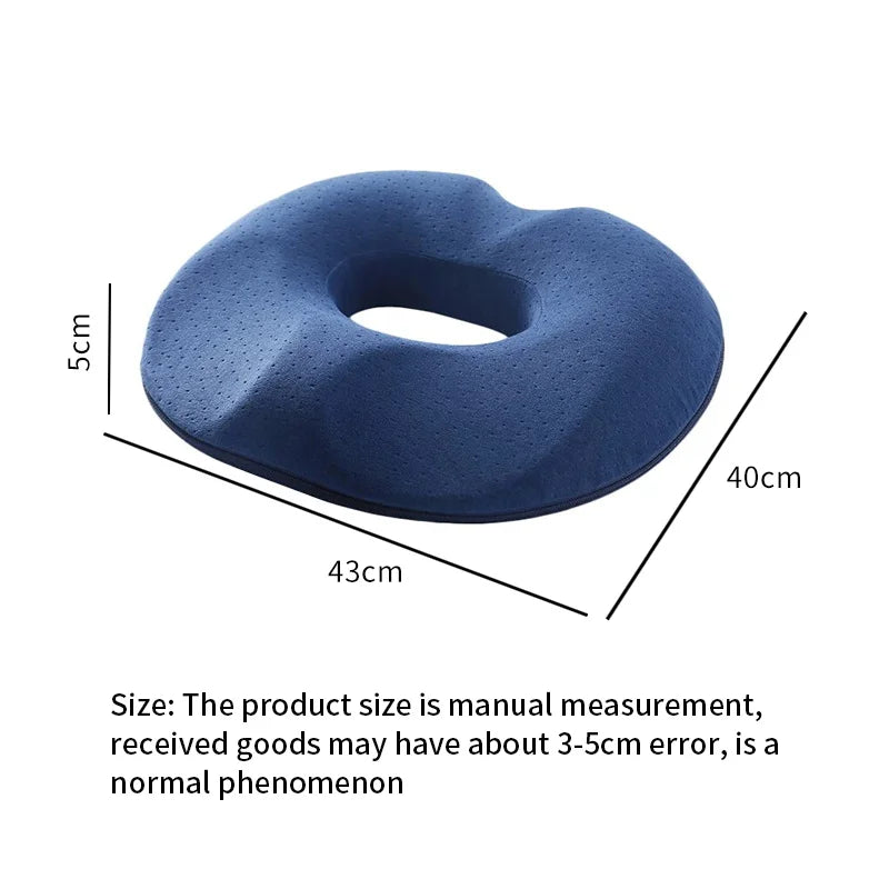 Donut Pillow Seat Cushion – Orthopedic Relief for Hemorrhoids & Tailbone - Image 5