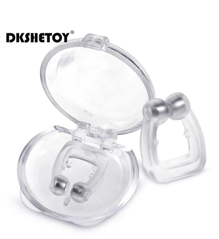 Anti Snore Silicone Nose Clip – Magnetic Snoring Relief Device with Case - Image 4
