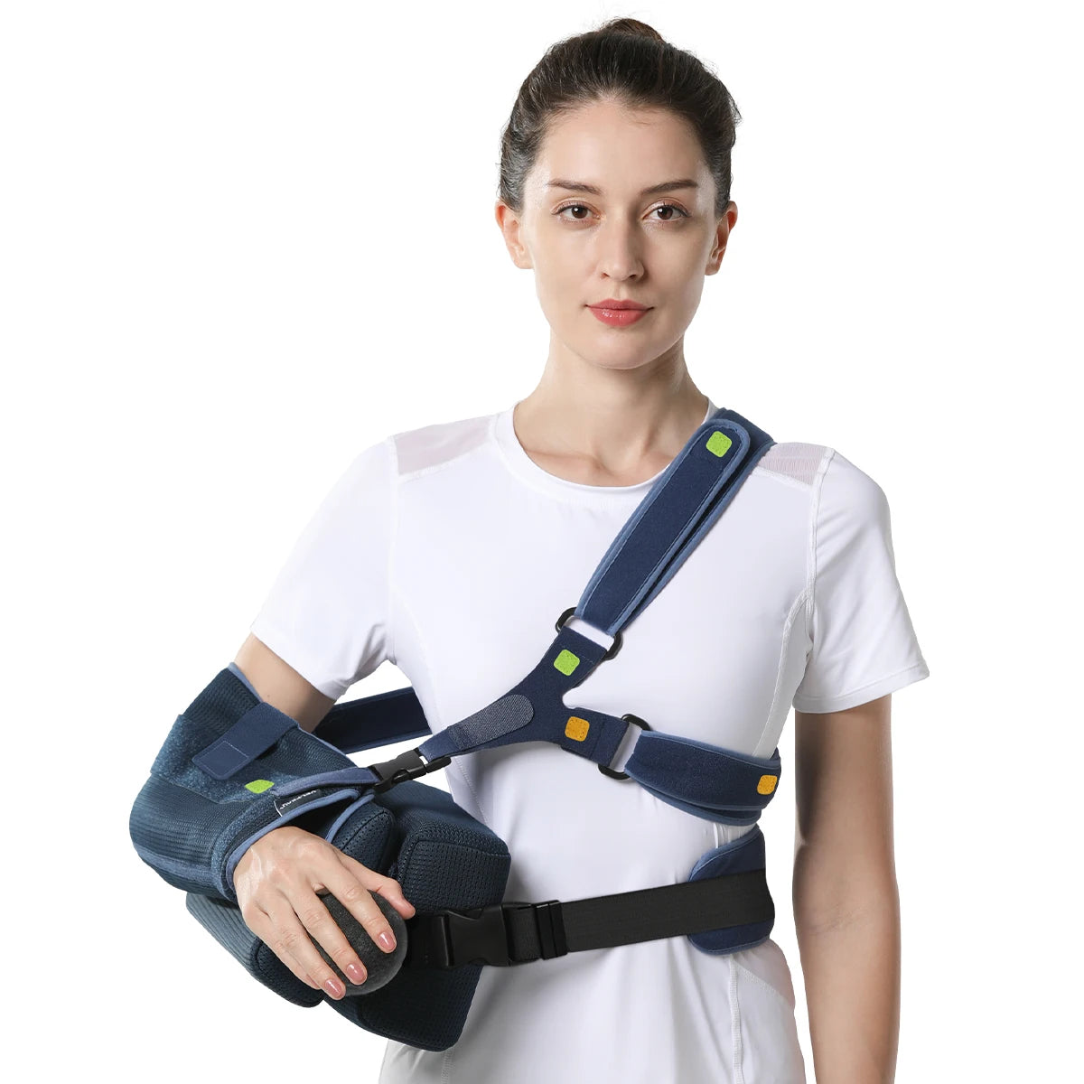 VELPEAU Shoulder Abduction Sling – Immobilizer with Removable Pillow for Arm & Shoulder Injury - Image 7
