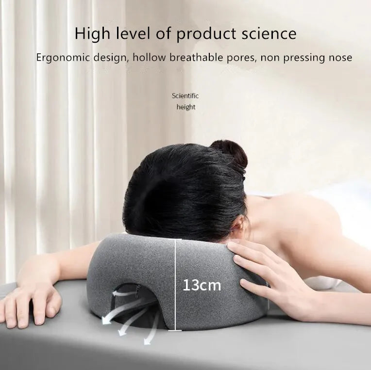 Ergonomic Memory Foam Lying Down Pillow - Image 4