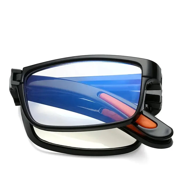Folding Reading Glasses with Case – Anti Blue Light, Portable Pocket Eyewear for Men & Women - Image 2