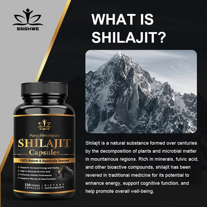 Himalaya Shilajit Capsules – Original Formula with Trace Minerals & Fulvic Acid for Energy, Strength & Immunity - Image 6