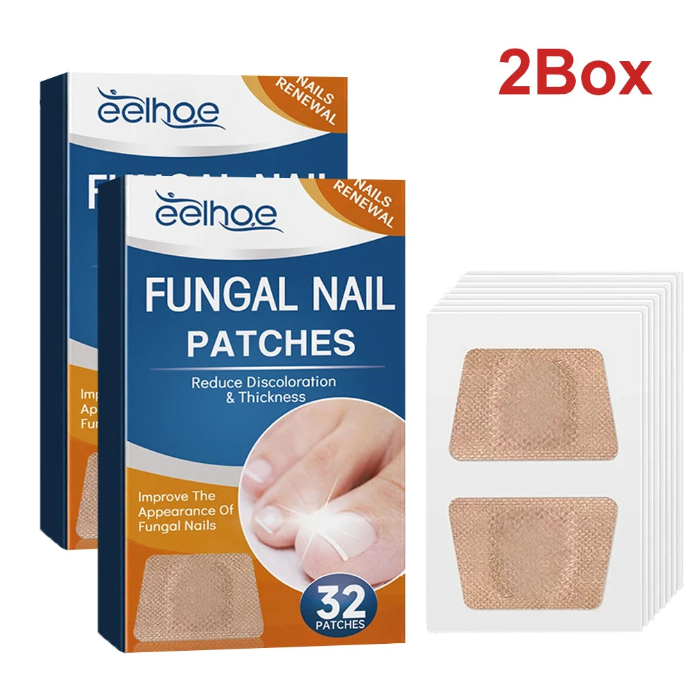 32/64PCS Foot & Nail Repair Patch – Ingrown Toenail & Fungal Treatment Stickers - Image 8