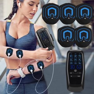 Physiotherapy TENS EMS Muscle Stimulator – Digital Electric Therapy Machine for Pain Relief & Slimming