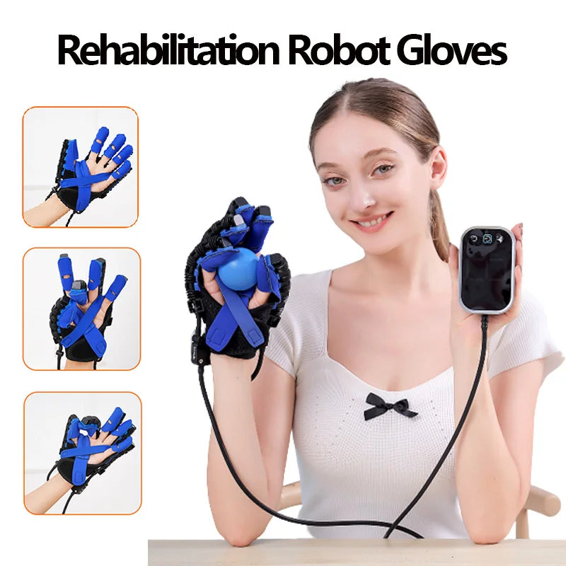 Rehabilitation Robot Glove – Hand Therapy Device for Finger Training & Stroke Recovery