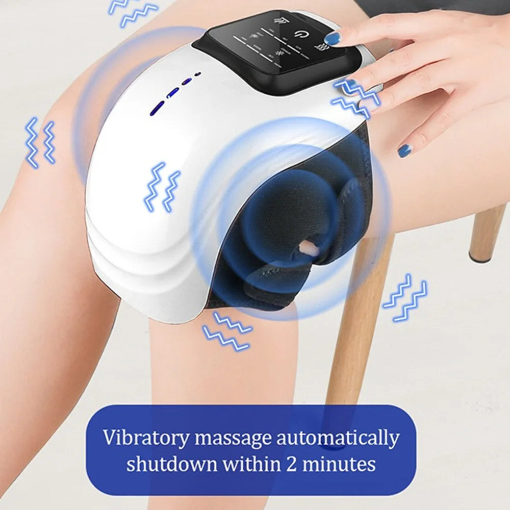 Foreverlily Smart Knee Massager – Electric Vibration & Air Pressure Therapy for Knee, Elbow, and Shoulder - Image 2