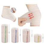 2-Pack Elastic Bandage Wrap – Latex-Free Compression Wraps for Legs, Ankle, Knee & Body