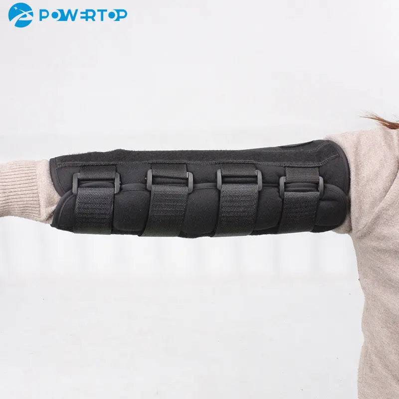 Arm Splint Brace – Adjustable Elbow Support with 3 Steel Plates for Children & Adults - Image 4