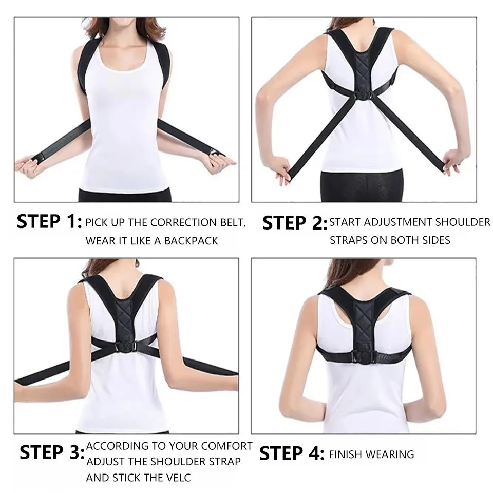 GETINFIT Adjustable Posture Corrector – Orthopedic Back & Shoulder Support Brace for Men and Women - Image 6