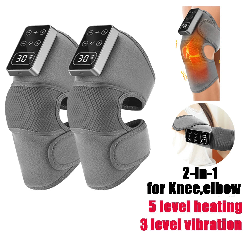 3-in-1 Heated Knee Massager – Wireless Massage Belt for Knee, Shoulder & Elbow - Image 8